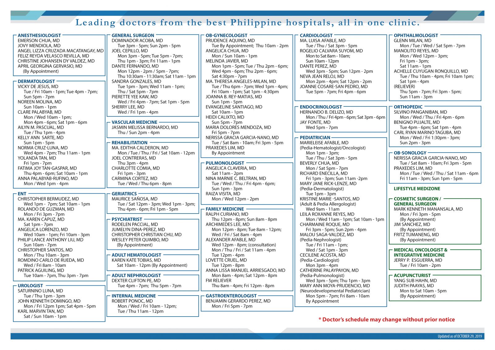 Clinica Manila Megamallsulit Business Directory